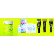 Flourescent glow, šampony, kondicionér a odbarvovač